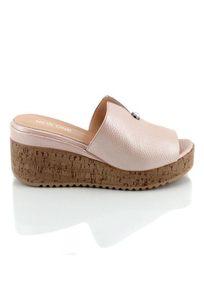 

slippers genuine leather pink women 's 131109, Black