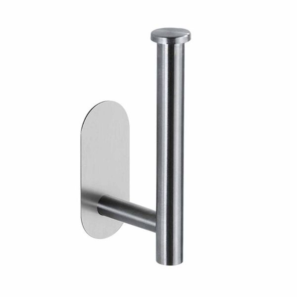 

toilet paper holders adhesive holder 304 stainless steel self-adhesive roll wall mount for bathroom and kitchen