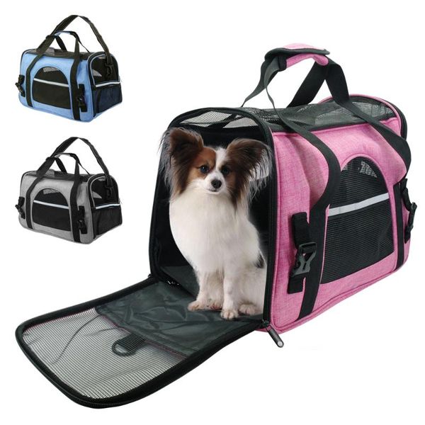 

cat carriers,crates & houses dog carrier mesh puppy bag breathable outgoing travel pet backpack for small dogs cats handbag accessories chih