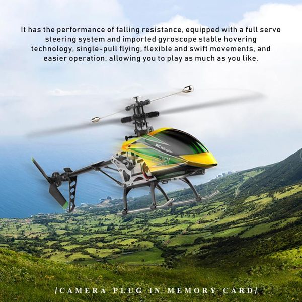 

drones toys paddle remote control helicopter four-way drone model anti-collision anti-drop equipped with gyro alloy aircraft
