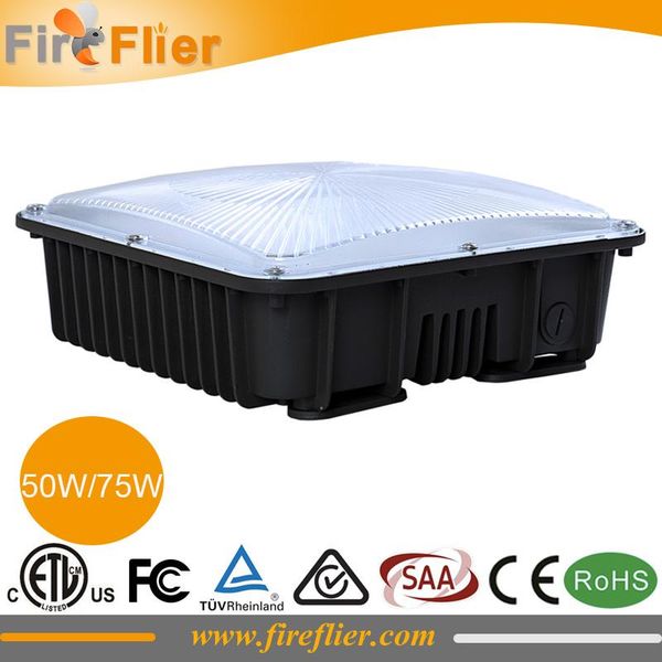 

floodlights 4pcs etl dlc tuv saa c-tick led low bay canopy light 50w 100w industrial lighting ceiling 120w 150w petrol station 200watts