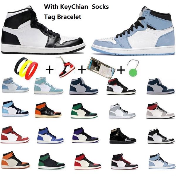 

jumpman 1 mens basketball shoes shattered backboard unc 1s gold 3 cactus jack obsidian banned bred toe men women trainer sports sneakers wit