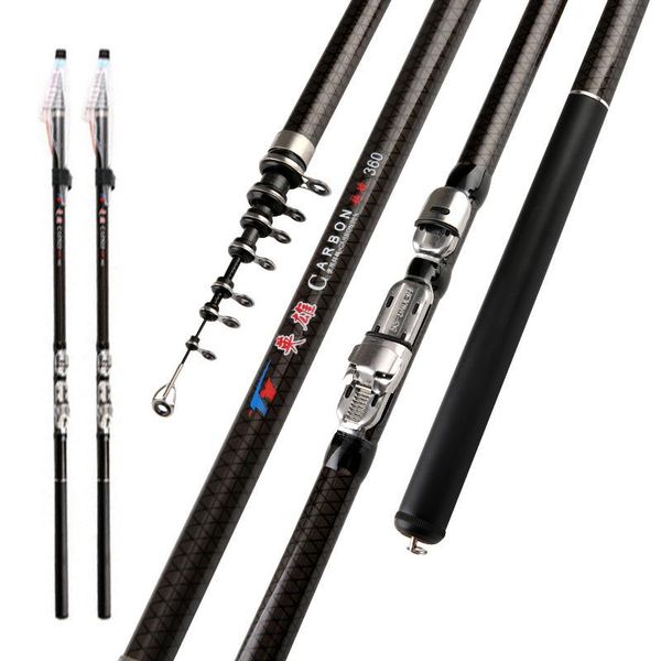 

mesh pattern superhard spinning fishing rod 2.7m -6.3m carp feeder carbon rock surf pole boat rods