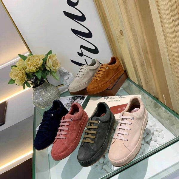 

plus size 41 42 versatile comfortable women casual shoes luxury loro designer lady flats sneakers summer walk, Black