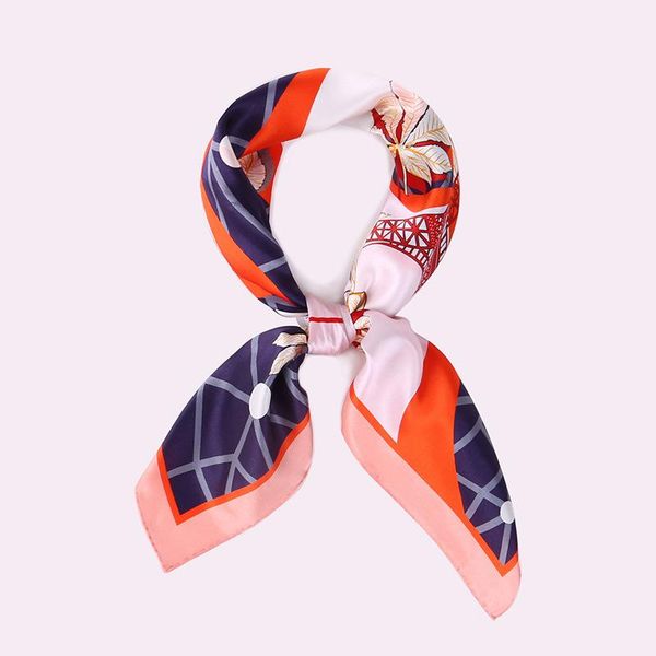 

scarves love 100% silk neckerchief wraps women head for hair wrapping 26"x26" high quality, Blue;gray