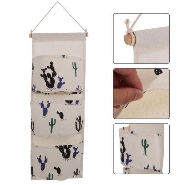 

1pc wall-mounted bag useful creative storage practical wall hanging bags
