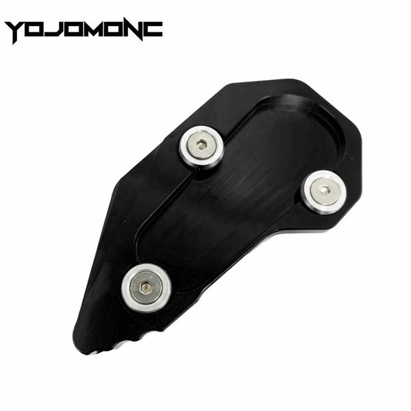 

parts para r1200r r1200 2021 motocicleta cnc kickstand pÃ© suporte lateral extensÃ£o almofada placa de apoio amplia