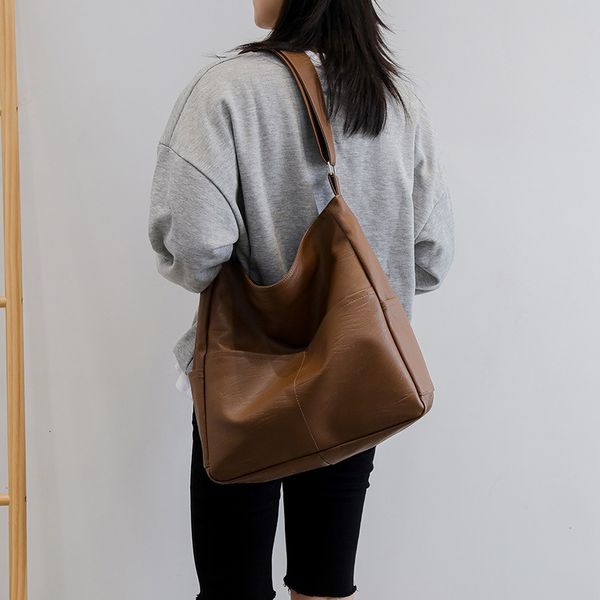 

fashion trend small crowd net red cross pu hong kong women's bag
