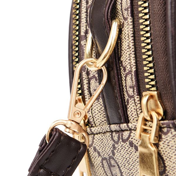 

70% off factory store 2021 small hand shoulder bag fashion pu brown messenger classic bag