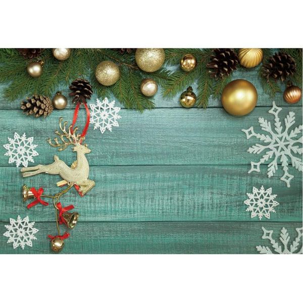 

party decoration christmas backdrop pine branch snowflake elk pography background year xmas decor po booth studio props