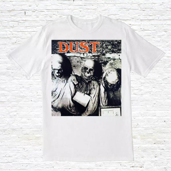 

dust t-shirt (proto-metal / 1971 / heavy rock), White;black