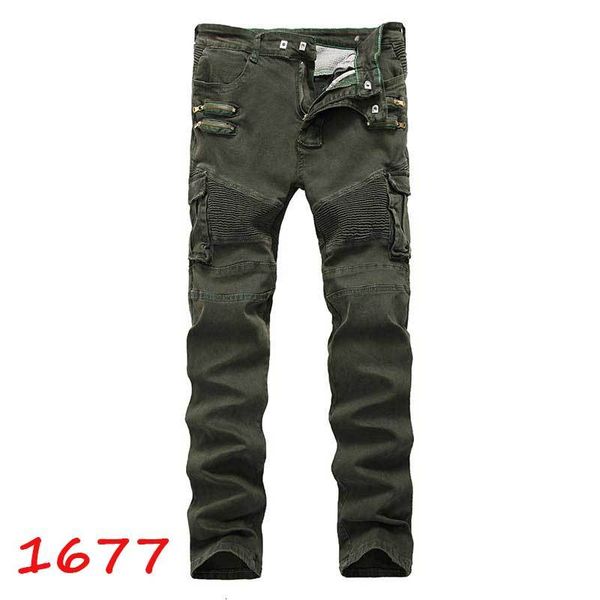 

mens casual vintage jeans denim knee holes hiphop pants washed high quality, Blue