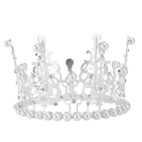 

other festive & party supplies 1pc rhinestone cake er mini crown ornaments pearl decor for home shop bakery