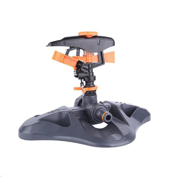 

watering equipments 2021 garden sprinkler automatic rotating lawn with 3 swivel arms irrigation high quality