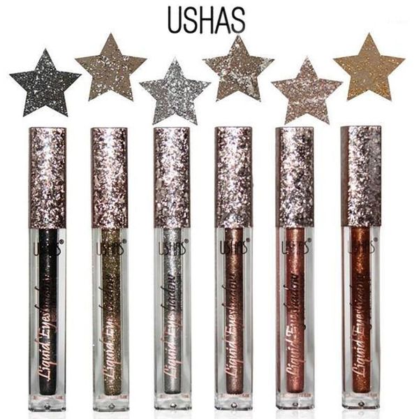 

colors liquid eyeshadow ushas bright it highlight waterproof diamond glitter eye makeup cosmetics shadow1