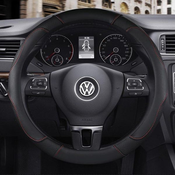 

steering wheel covers special car use pu leather luxury cover