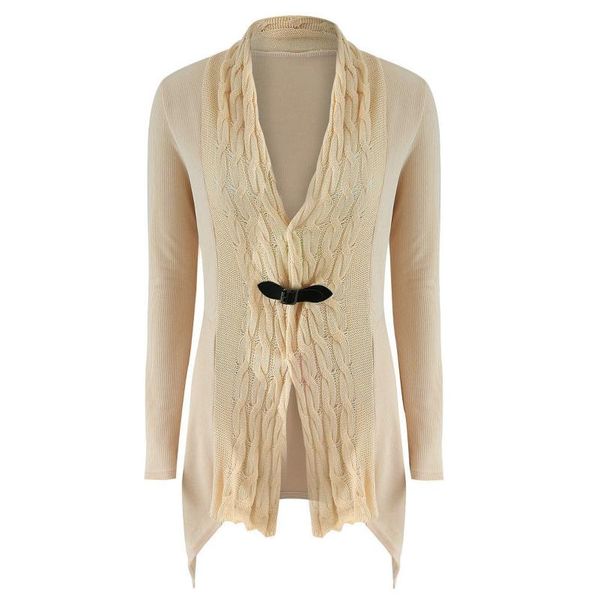 

#45 women's v-neck slim long sleeve cardigan jacket winter casual ladies pure color warm knitted sweater sweaters, White;black