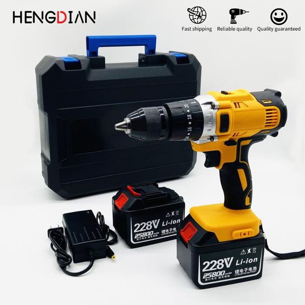

professiona electric drills high torque 21v drill cordless impact battery hand full copper movement of motor