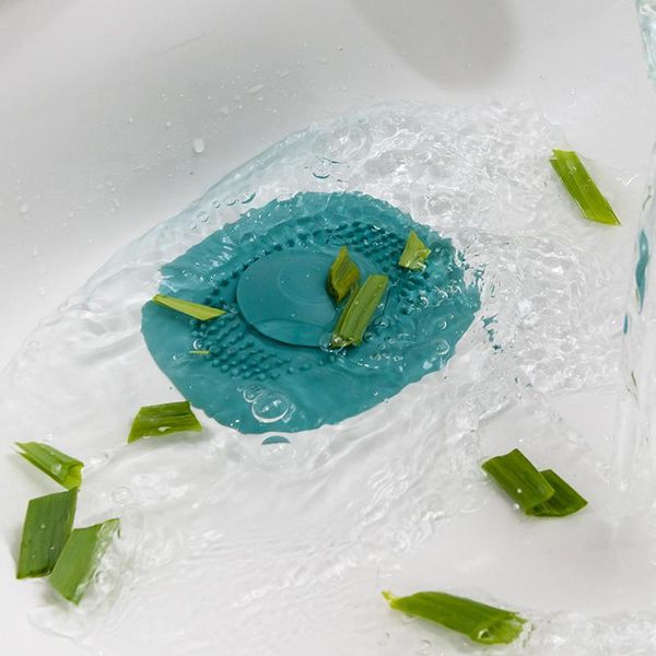 

bath accessory set bathroom washbasin drain hair catcher rubber sink floor garbage ser plug strainer kitchen filter accessories