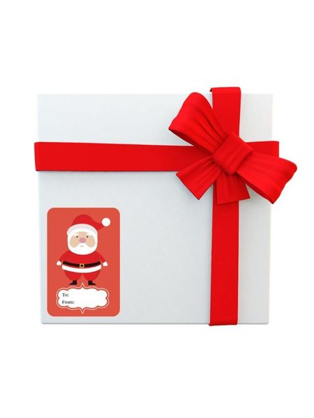 

gift wrap adhesive christmas name tags xmas stickers present seal labels decor 57bb