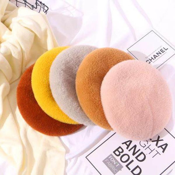 

outdoor hats beach caps hat female autumn winter korean fashion beret cute pumpkin literary painter flight attendant, Black;white