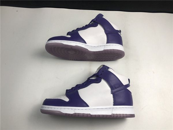 

2021 classic women skateboard shoes wmns varsity purple fashion high genuine leather outdoor casual sneakers