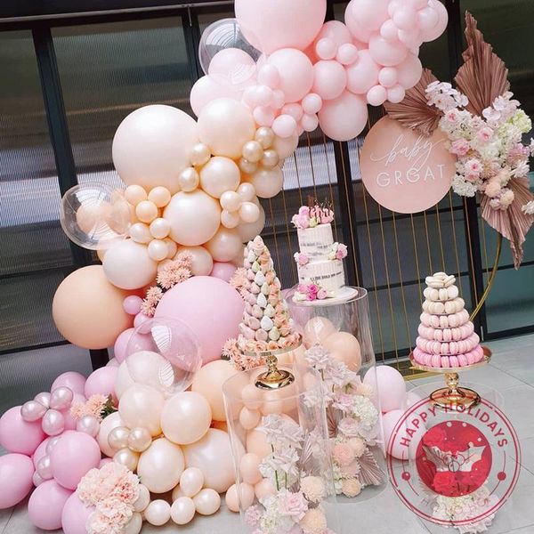 

party decoration 1set thickened balloons happy birthday wedding banquet theme arrangement latex balloon baby shower globos