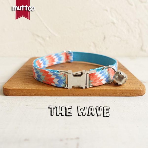 

retailing self-design personalized collar the wave adjustable cat collars 2 sizes ucc064 & leads