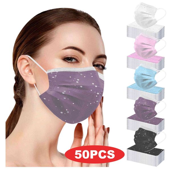 

custom logo disposable goddess 4-layer real lace gold mouth mask bag 50 pieces