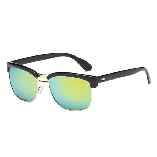

outdoor eyewear 2021 retro semi rimless sunglasses men women brand designer half frame sun glasses classic vintage oculos de sol uv400