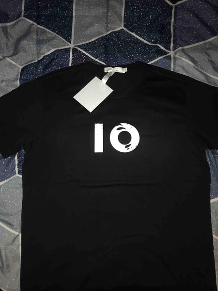 

factory luxury brand t shirt mens shirts casual couple tee letter printed summer pairs style france street short sleeve asian si, White;black