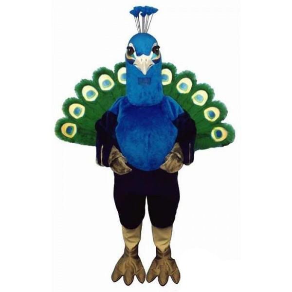 

professional peacock mascot costume halloween christmas fancy party dress animal cartoon character suit carnival adults outfit, Red;yellow