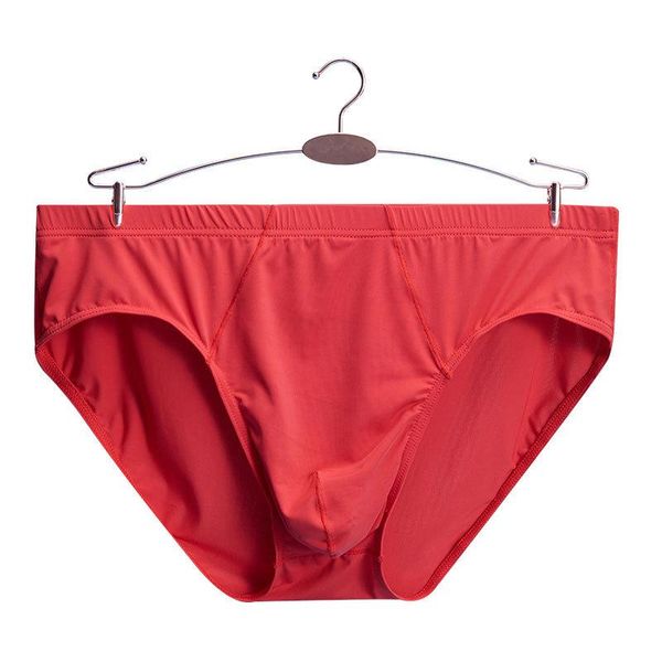 

underpants wholesale men s briefs ice silk male translucent man breathable underwear for, Black;white