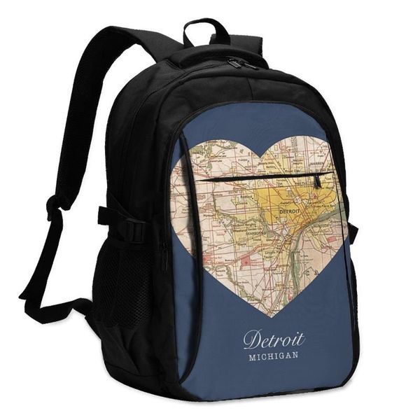 

backpack heart backpacks elementary school girl soft modern charger usb bags