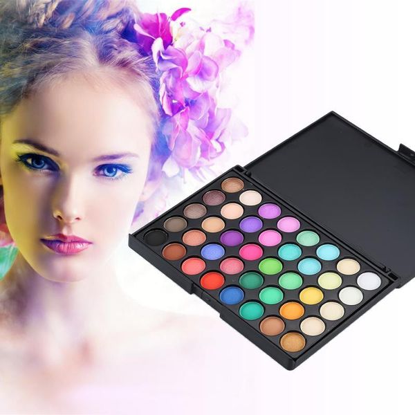 

eye shadow 40 colors pigment eyeshadow palette matte pearlescent glitter shadows waterproof shimmer pearlized cosmetics makup pallets tslm2