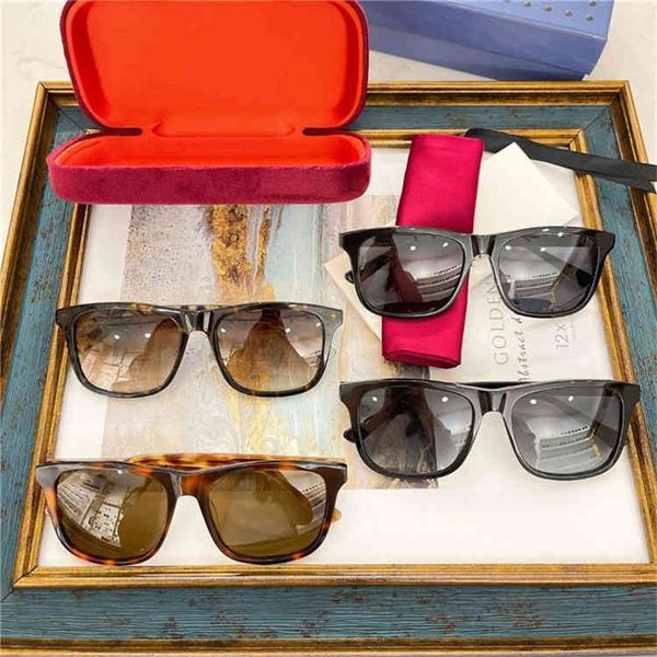 

73% off factory sale new trend personalized sunglasses female star same sunglasses male gg0381, White;black