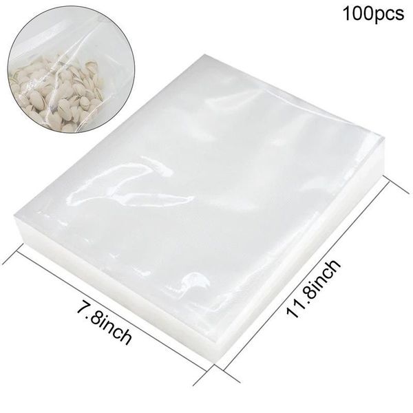 

food savers & storage containers 100pcs/lot vacuum bag bags for sous vide packing machine packaging