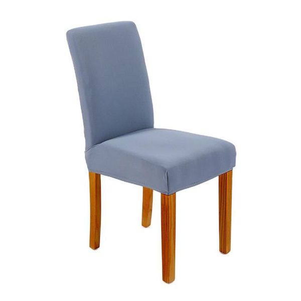 

chair covers 1pc solid color spandex cover stretch dining room seat elastic protective case for home wedding decor
