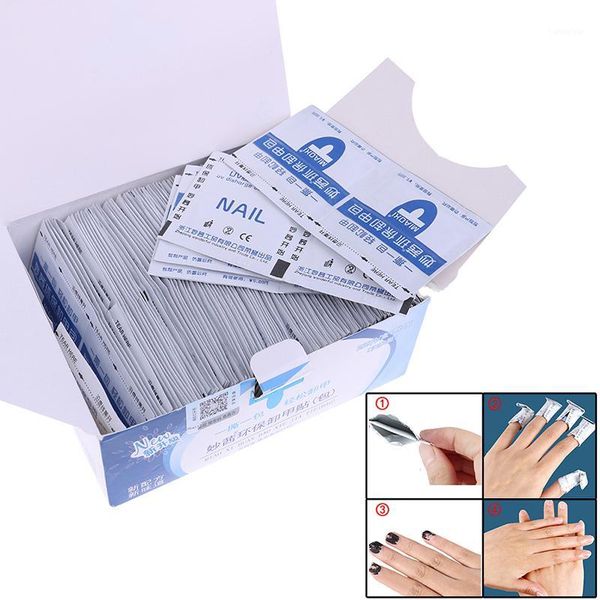 

200pcs uv gel nail polish remover tool art cleaning wipes pad wraps manicure tools1