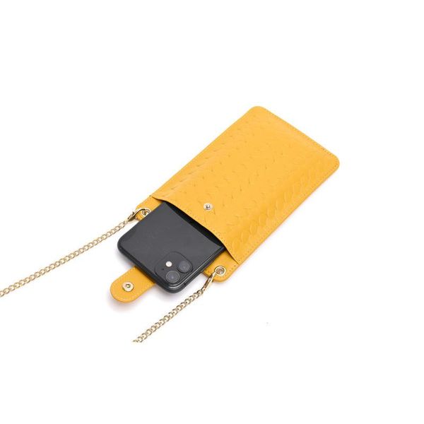 

simple mobile phone bag pu chain messenger ladies mini leather shoulder coin purse girl gift bags