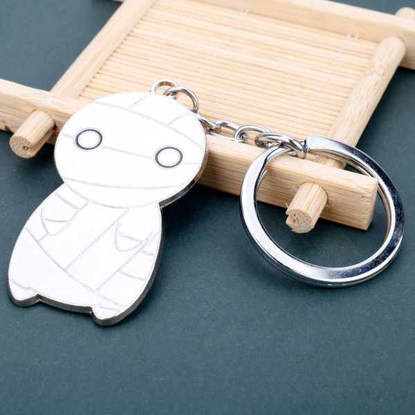 

hanchang jewelry anime how to keep a mummy acrylic keychain miira no kaikata mii-kun keyring nice gift souvenir for fans, Silver