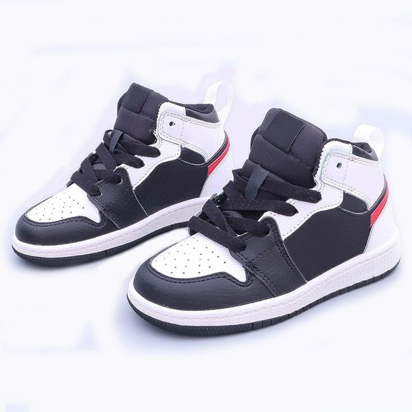 

jumpman basketball shoes 1s high og 1 bordeaux prototype electro orange 3 hyper royal university blue bred patent baby kids trainers sneaker, Black