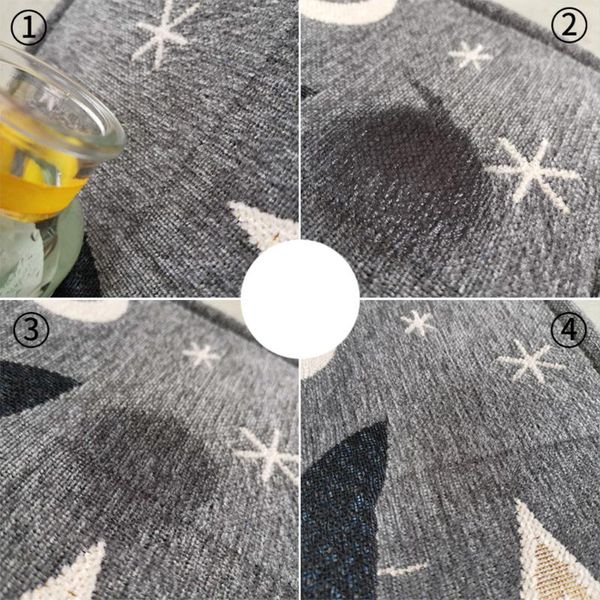 

carpets cartoon cat door mat anti-slip floor water absorbent pattern gate pad jacquard woven (grey 40x60cm)