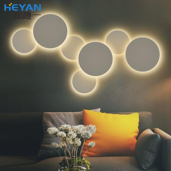 

modern led wood wall lamp abajur bathroom light lustre cabecero de cama beside living room