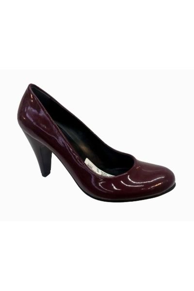 

oval toe stiletto dress shoes, Black