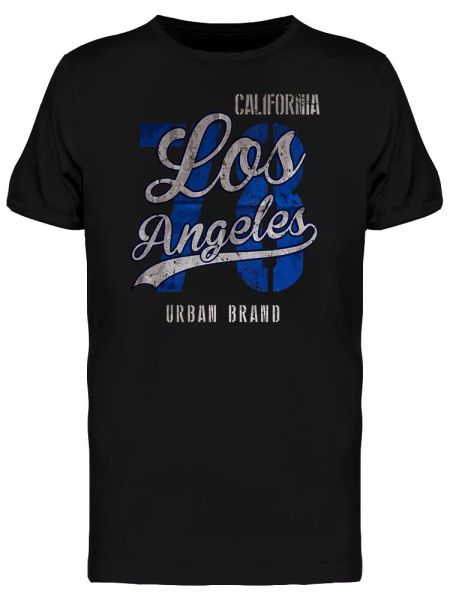

Los Angeles Urban Brand Tee Men's -Image by Shutterstock, White;black