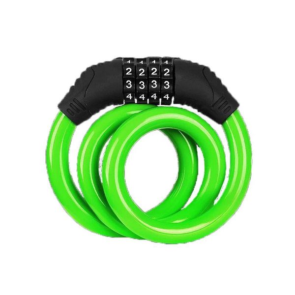 

bike locks combination number code bicycle cycle lock 12mm by 650mm steel cable chain for the sports time accessories