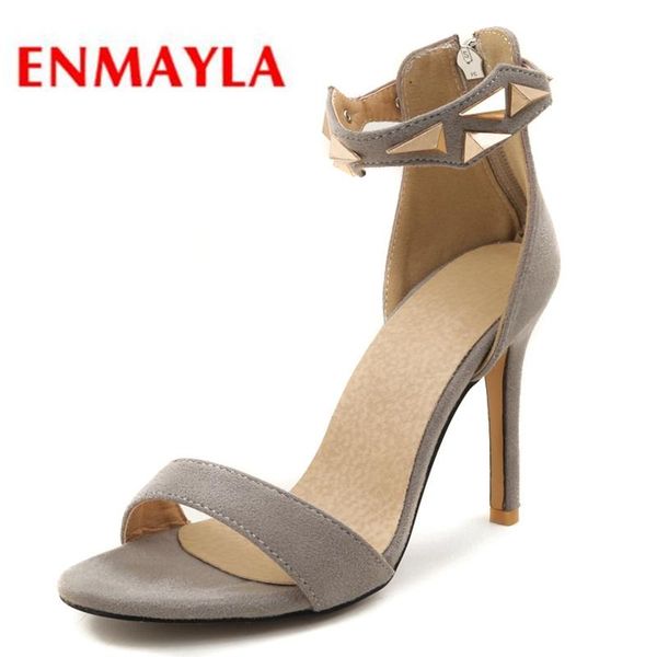 

flock basic casual women sandals summer 2021 high heel selling shoes size 34-43 ly1191, Black