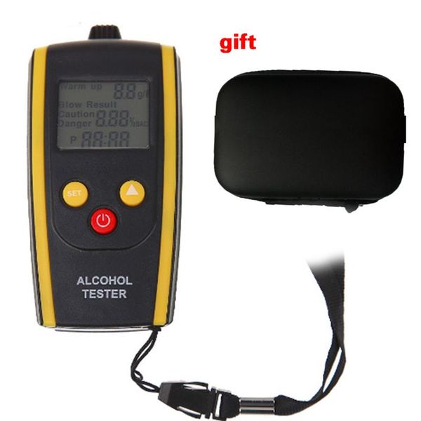 

portable lcd digital alcohol tester quick response breathalyzer breath analyzer alcotester detector with backlight display dfdf alcoholism t