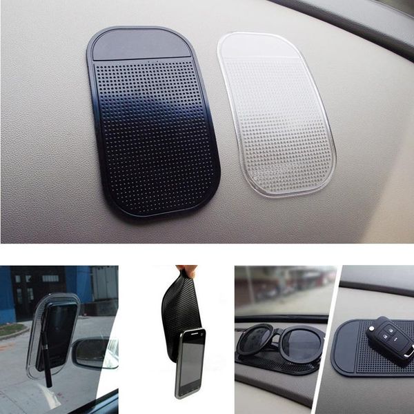 

anti-slip mats 1pc car anti-skid pad with ultra-stick mobile phone mat pu non-slip temperature